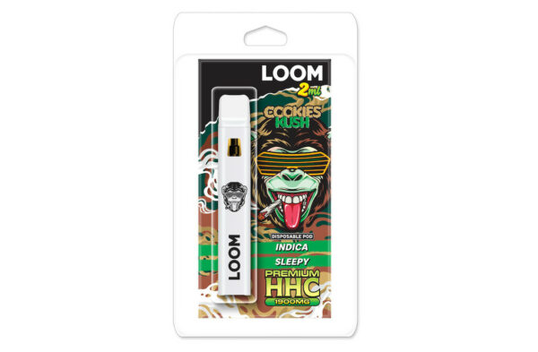 ACAN LOOM XL küpsised Kush (Indica) 2ml HHC Vape Osta